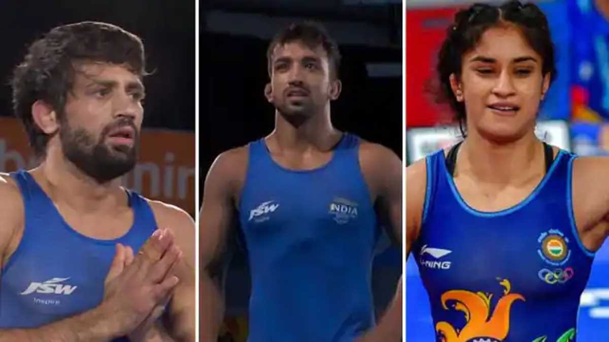 CWG : रेसलिंग में शानदार शनिवार,  रवि, विनेश और नवीन को मिला गोल्ड, पूजा ने जीता कांस्य